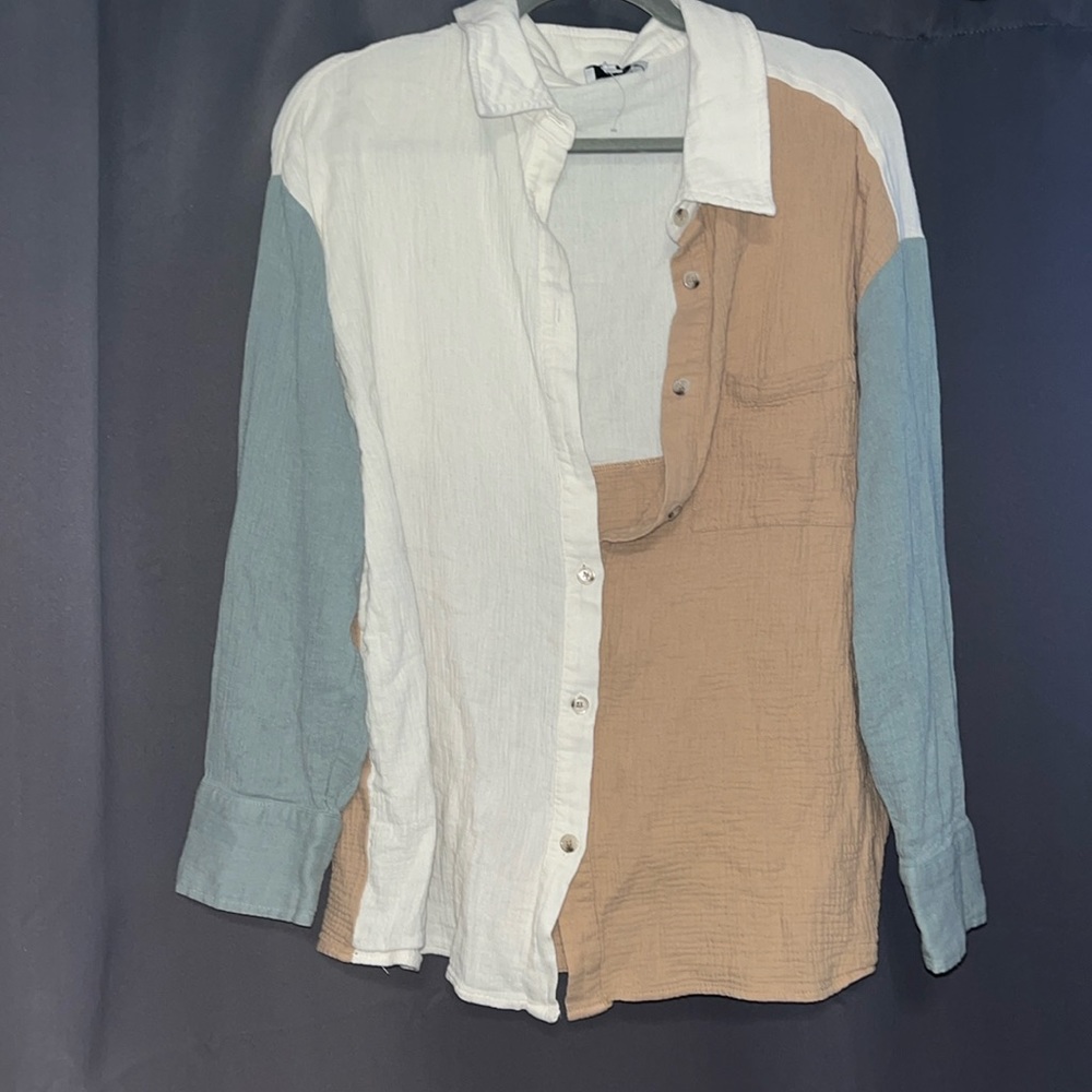 button down buckle shirt